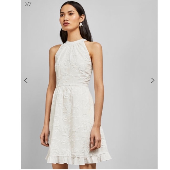 Ted Baker Dresses & Skirts - Ted Baker Lorene Halter Embroidered Dress